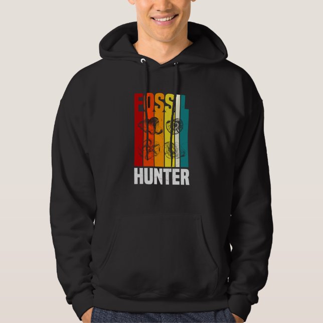 Sudadera Retro Fossil Hunter Apparel Fossil Hunting (Anverso)