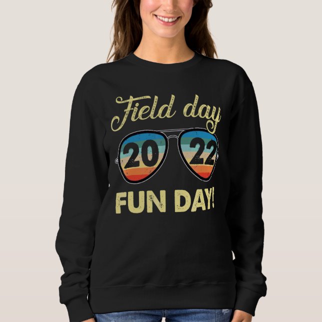 Sudadera Retro Gafas de Sol Día de Campo 2022 Profesora Su (Anverso)