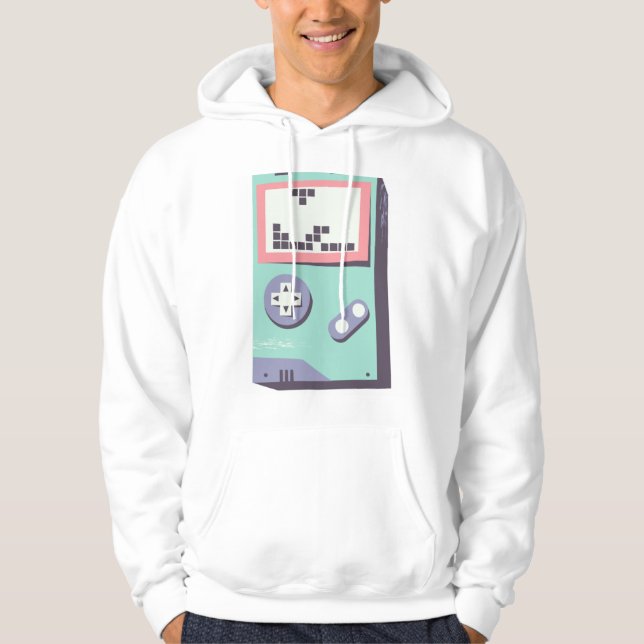 Sudadera Retro Gameboy LEGO Pixel Art – Gamer Hoodie (Anverso)