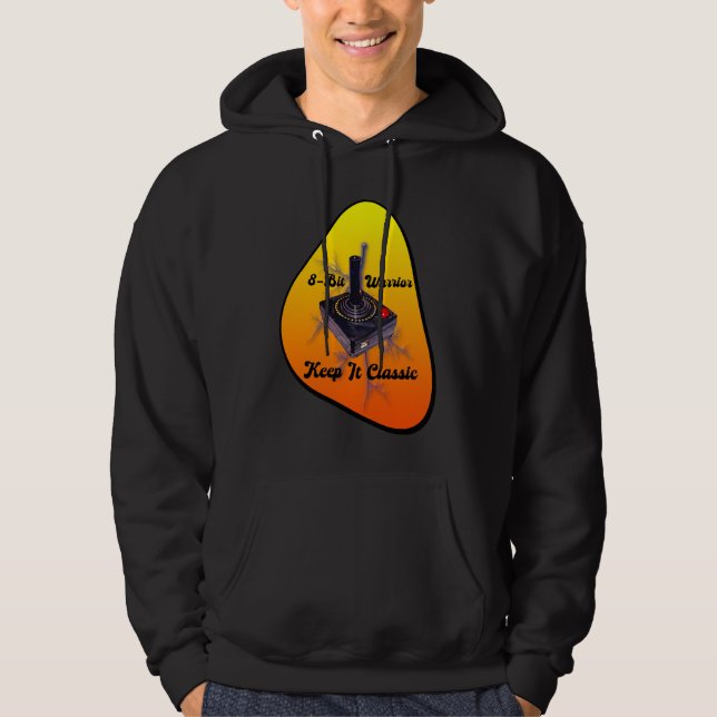Sudadera Retro Gamer Legend – 8-Bit Joystick Classic (Anverso)