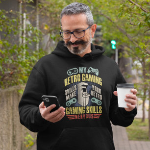 Sudadera Retro Gaming Skills Flex - Vintage Gamer