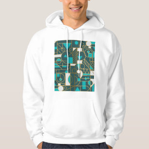 Sudadera Retro Geométrico: Poster de arte Minimalista.
