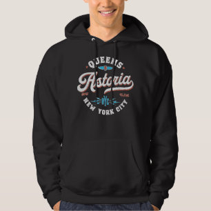 Sudadera Retro gráfico Astoria Queens New York