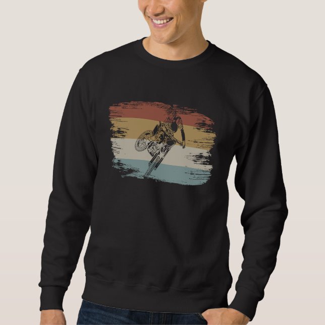 Sudadera Retro Graphic Dirt Biker Motorcycle Enduro Motocro (Anverso)