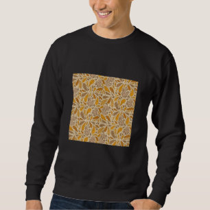 Sudadera Retro Groovy 70s Ardilla Patrón de la Naturaleza d
