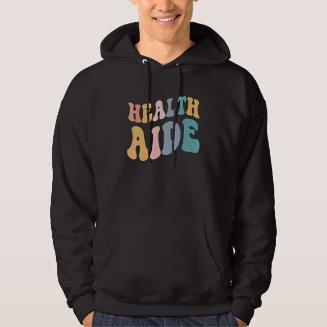 Sudadera Retro Groovy Equipo De Administración Ayuda De Sal (Anverso)
