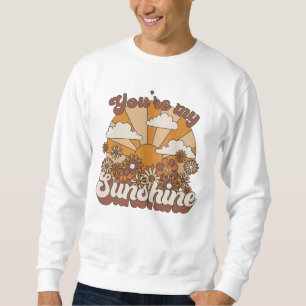 Sudadera Retro Groovy Eres mi Sunshine