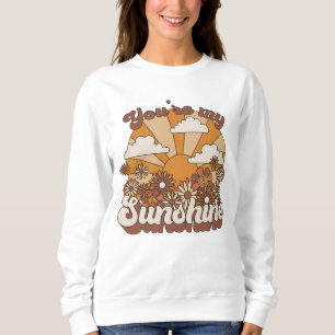 Sudadera Retro Groovy   Eres mi Sunshine