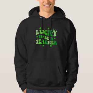 Sudadera Retro Groovy Hippie Afortunado De Ser Un Maestro S