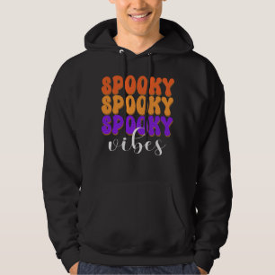 Sudadera Retro Groovy Spooky Vibes Halloween