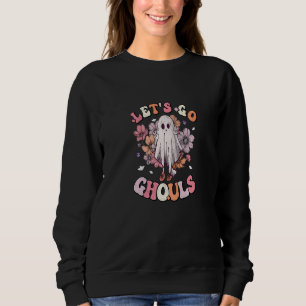 Sudadera Retro Groovy Vamos Gente Fantasma 70s Hippie Sala