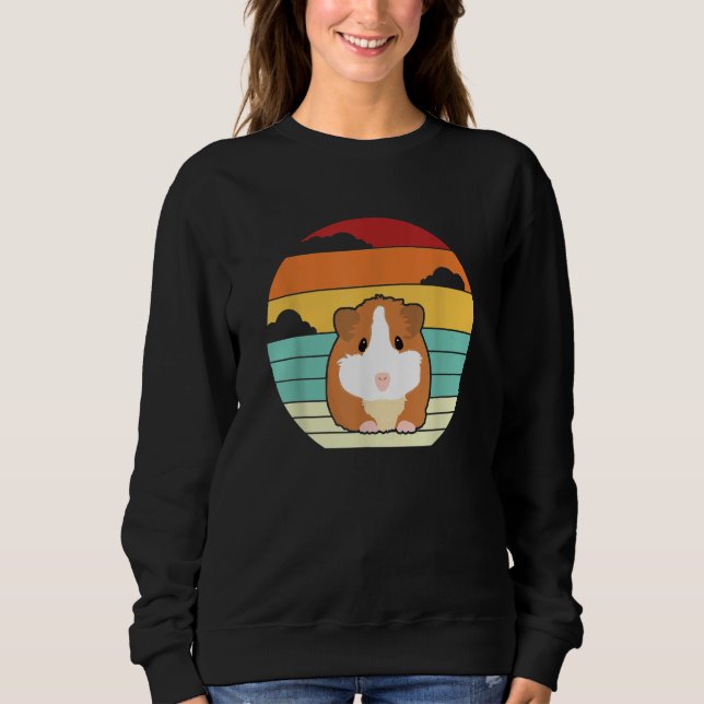 Sudadera Retro Guinea Pig Guinea Pig Breeder Guinea Pig (Anverso)