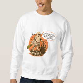 Sudadera Retro Halloween Ghost Safety