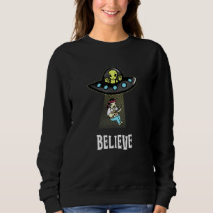 Sudadera RETRO HIPPIE ALIEN BELIEVE Hippie Hippy
