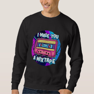 Sudadera Retro Hizo Una Cinta De Mezcla Tema De Vieja Escue