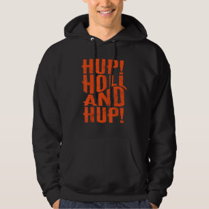 Sudadera Retro Holanda Fútbol Holandés Hup Holanda Naranja