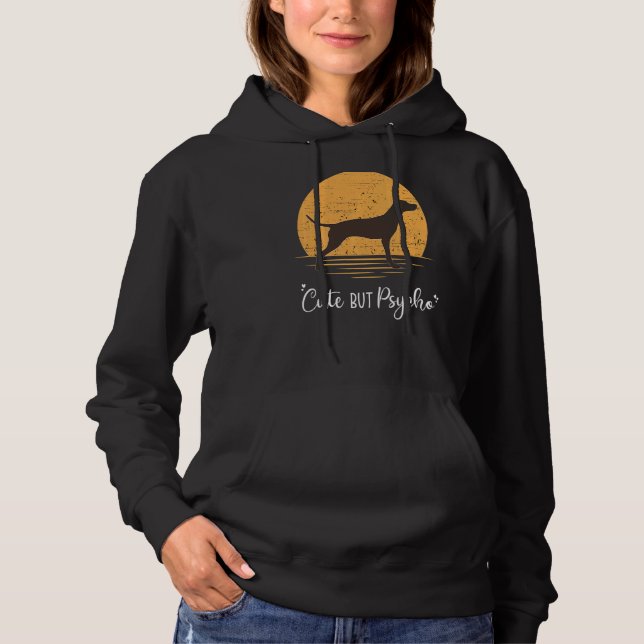 Sudadera Retro húngaro de perro vizsla 1 (Anverso)