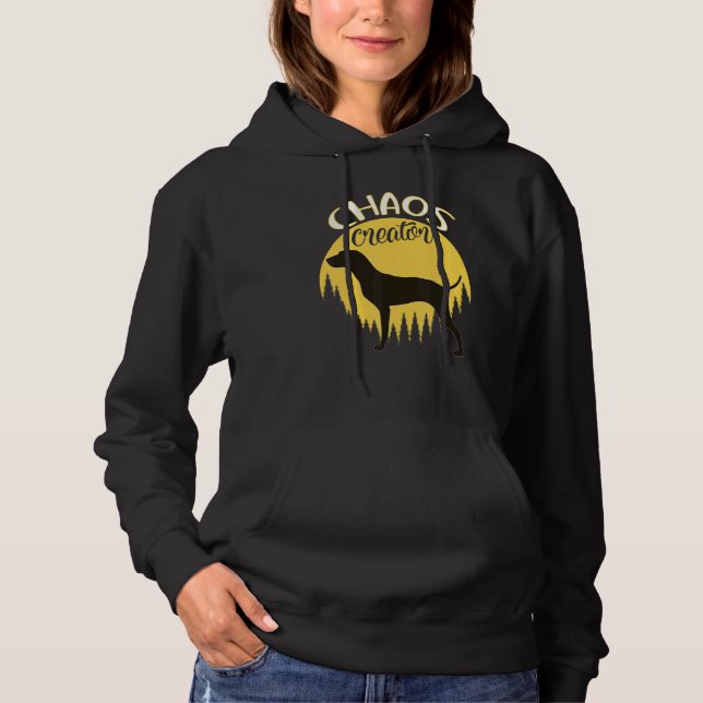 Sudadera Retro húngaro de perro vizsla 4 (Anverso)