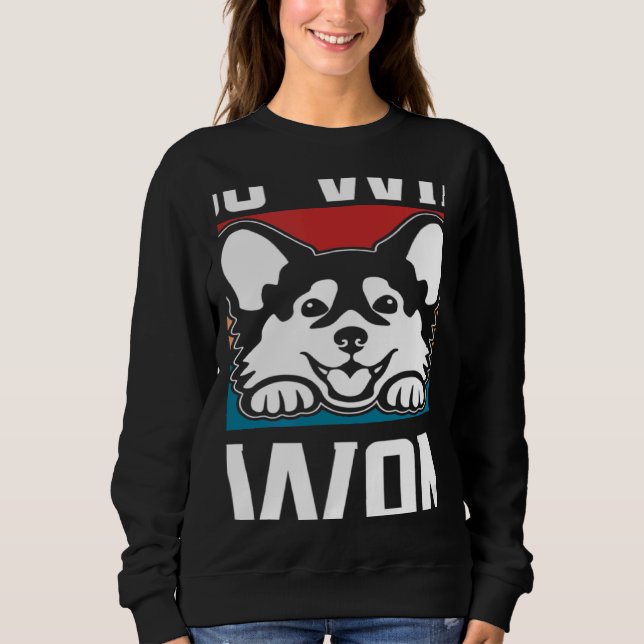 Sudadera Retro I Do What I Want Dog Independent Rebel (Anverso)