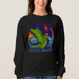 Sudadera Retro I Winged Dragon I Red headed Mexican Amazon