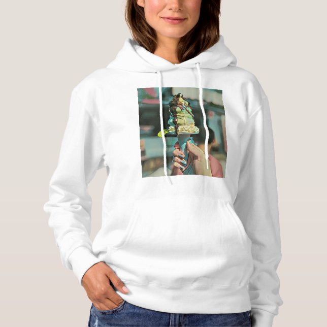 Sudadera Retro ice cream popsicle (Anverso)