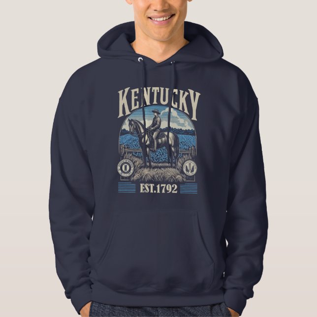 Sudadera Retro Kentucky (Anverso)