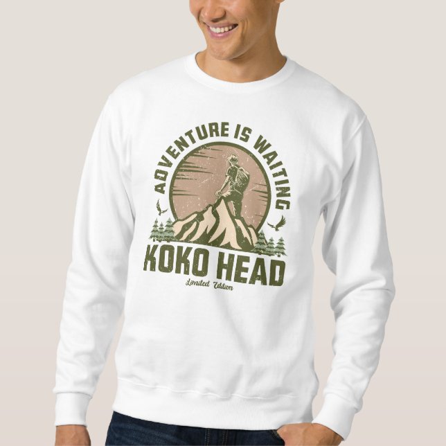 Sudadera Retro Koko Head Hike (Anverso)