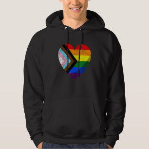 Sudadera Retro Lgbt Gay La Bandera Del Orgullo Moderno Cora
