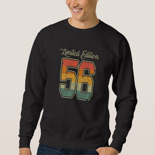 Sudadera Retro Limited Edition 56 Vintage 1956 (Anverso)
