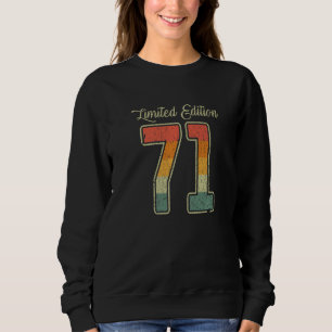 Sudadera Retro Limited Edition 71 Vintage 1971