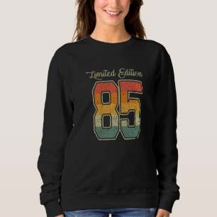 Sudadera Retro Limited Edition 85 Vintage 1985