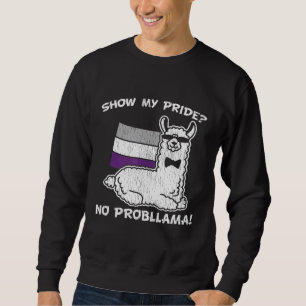 Sudadera Retro Llama Alpaca Bisexual Orgullo Gay Lesbiano L