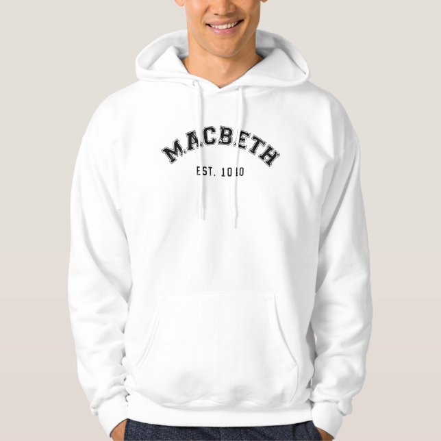 Sudadera Retro Macbeth (Anverso)
