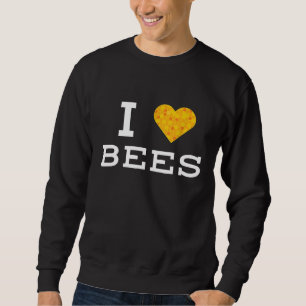 Sudadera Retro Me Encantan Las Abejas Panal Apicultor Apiar