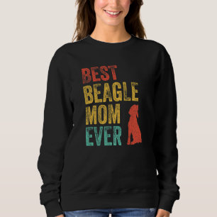 Sudadera Retro Mejor Beagle Mamá Jamás Mama Dueño De Perro