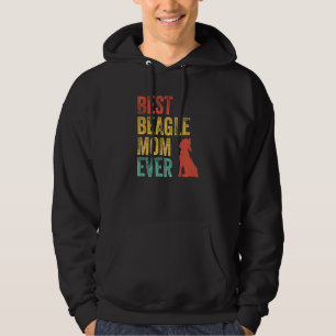 Sudadera Retro Mejor Beagle Mamá Jamás Mama Dueño De Perro 
