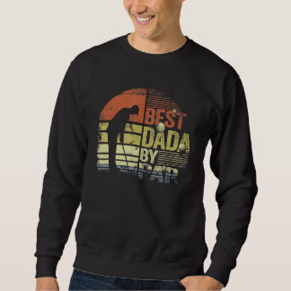Sudadera Retro Mens Mejor Dada Por Par Golf Player Papa