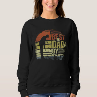 Sudadera Retro Mens Mejor Dada Por Par Golf Player Papa