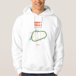 Sudadera Retro Minimalist Happy Valley Racecourse Line Art 