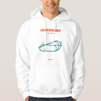 Sudadera Retro Minimalist Longchamp Racecourse Line Art Pri