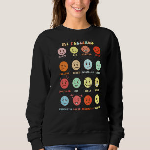 Sudadera Retro Mis Sentimientos Emoción Enfrenta Salud Ment