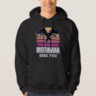 Sudadera Retro Mothman te ve divertido regalo criptográfico