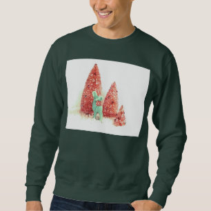 Sudadera Retro Navidades Deer