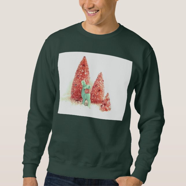 Sudadera Retro Navidades Deer (Anverso)