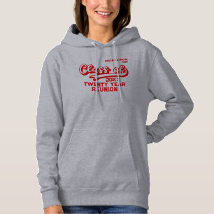 Sudadera Retro Nombre Fecha Clase de Clase de Lotes Reunión