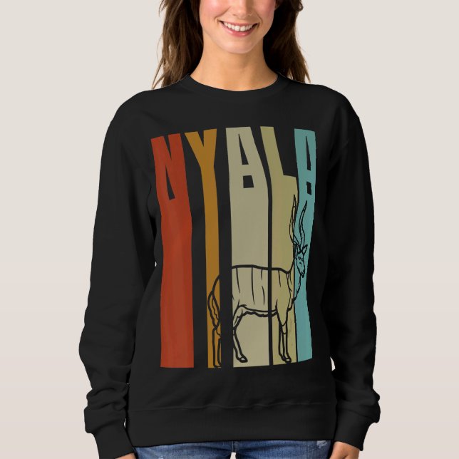 Sudadera Retro Nyala Antelope (Anverso)