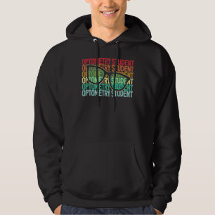 Sudadera Retro Optometría Estudiante Futuro Optometrist Eye