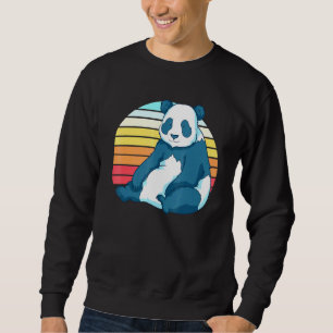 Sudadera Retro Panda Bear
