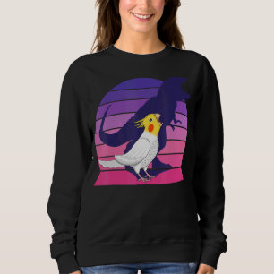 Sudadera Retro Parrot Tyrannosaurus Rex I Gritando Lutino