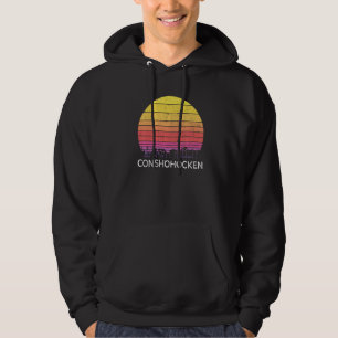 Sudadera Retro Pennsylvania Conshohocken Silueta Urbana Vin